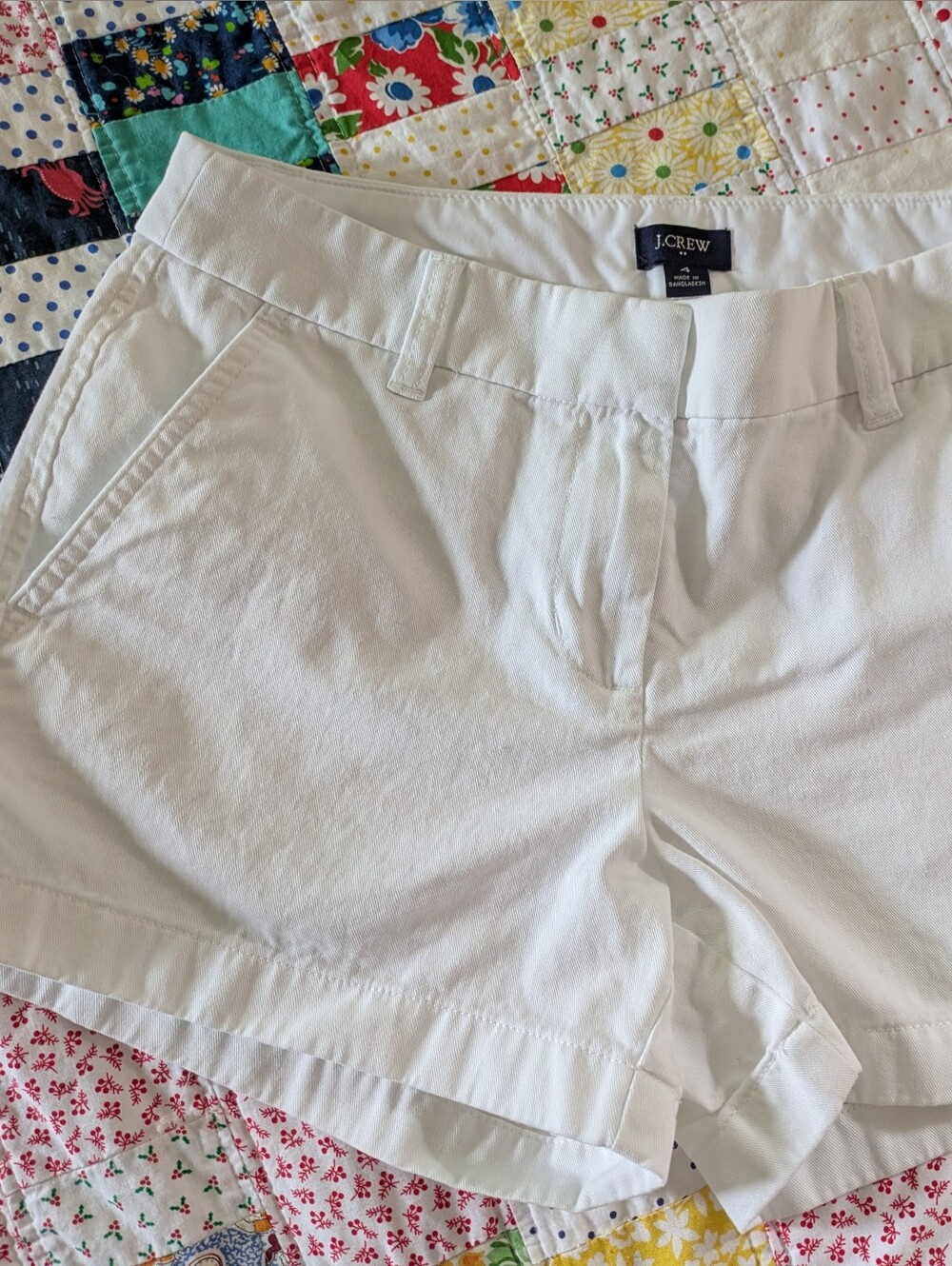 Women's J. Crew Shorts - White 4